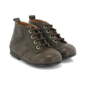 Atlanta Moccasin Leather Boot, Brown